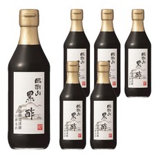 UCHIBORI 內堀釀造 臨醐山調味米黑醋 玄米為原料 自然發酵 4.2%酸度 柔和酸味 各式料理皆適合加入, 360ml, 6瓶