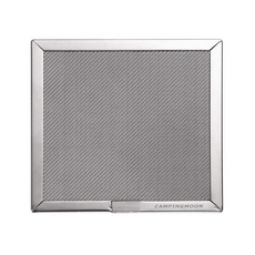 Campingmoon 柯曼 可加熱金屬濾網 12 x 12cm 61g, 銀色, 1個