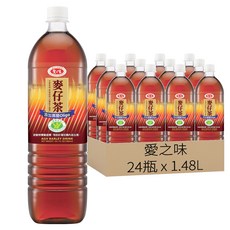 愛之味 麥仔茶, 1480ml, 24瓶