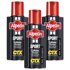알페신 스포츠 카페인 샴푸, 250ml, 3개
