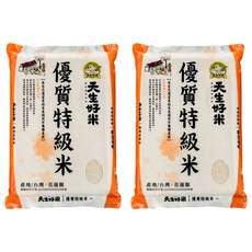天生好米 優質特級米, 大包經濟實惠, 台灣花蓮產, 3kg, 2袋