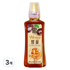 녹차원 밤꿀, 500g, 3개