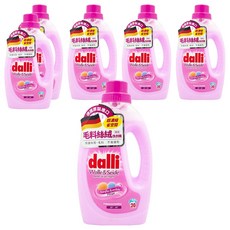 dalli 達麗 洗衣精 毛料絲絨 1.1L, 6瓶