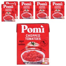 Pomi 切塊番茄醬, 390g, 6個