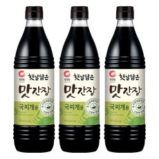 햇살담은 맛간장 국찌개용, 3개, 840ml