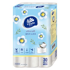 Vinda 3層捲筒式衛生紙 30m, 30捲, 1袋
