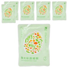 裸廚房 大寶寶粥, 陽光彩蔬口味, 9個月以上寶寶適用, 全素食配方, 160g大份量, 陽光彩蔬, 160g, 6包