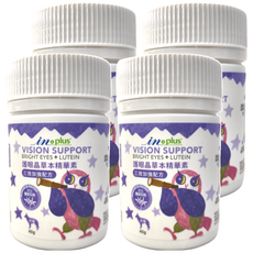 in plus 贏 草本精華素 三效加強配方 犬用 40g, 護眼晶亮, 添加鐵皮石斛, 護眼, 4罐