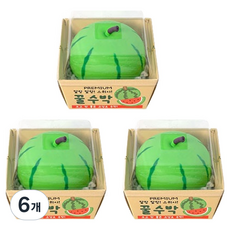 조선문방구 과일 말랑이 수박, 6개