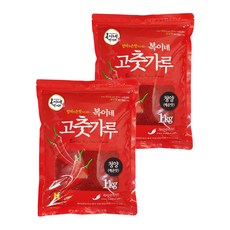 복이네먹거리 고춧가루 김치용 청양 매운맛, 1kg, 2개
