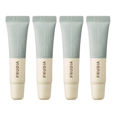 FRUDIA 自然而然 植萃精油護唇膏, 100%天然精油、乳油木果油、辣木油，純素護唇膏, 天竺葵+佛手柑, 10ml, 4條