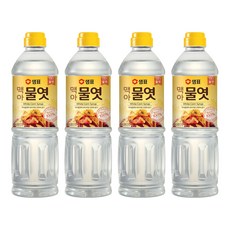 샘표 맥아물엿, 1.2kg, 4개