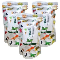 元氣家 秋葵脆片 100g 台灣產 真空低溫製成, 3包