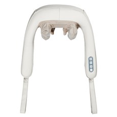 오아 넥엔숄더 안마기 온열 목 어깨 마사지기, OA-MA010, 아이보리 + 소프트 브라운