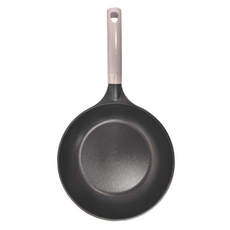 PanPot 電磁爐適用 繽紛系列平底鍋，24cm 紫藤色, 1個