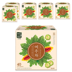 NOKCHAWON 綠茶園 苦瓜茶, 0.7克, 40入, 6個, 700mg