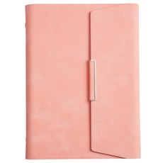 Black Swan素色商務筆記本, 粉色, 1本