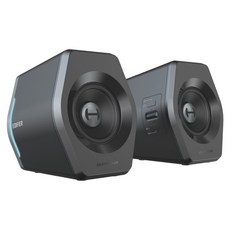 EDIFIER 2.0 電競遊戲喇叭, G2000, 黑色