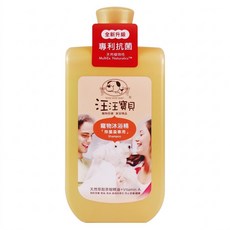 wow wow baby 汪汪寶貝 沐浴精 除蚤 抗菌, 500ml, 1瓶