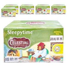 CELESTIAL SEASONINGS 詩尚草本 睡前茶, 1.45g, 20包, 6盒