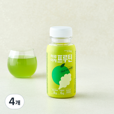 에치와이 하루야채 프루틴, 4개, 190ml