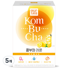 아워티 쟈뎅 콤부차 레몬, 5g, 30개입, 5개