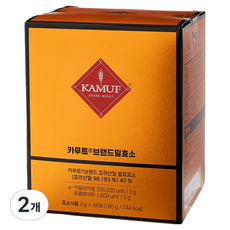 KAMUT Brand Meal 酵素 60包, 180g, 2個