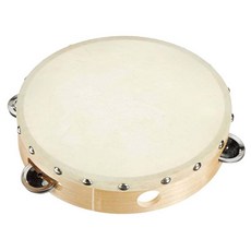 KingRosa 鈴鼓 10吋 木框, 原木色, 1個