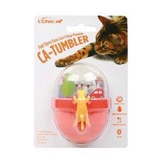 L'chic CA TUMBLER 新不倒翁漏食玩具 適用於全齡犬貓 可拆式設計, 老鼠雲, 1個