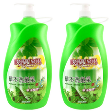 噶蘭迷思 賦活植萃草本洗髮乳 2L 草本精華 溫和潔淨, 2瓶