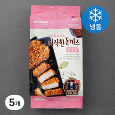 목우촌 두번 튀겨 더욱 바삭한 통등심돈까스 (냉동), 500g, 5개