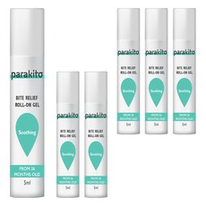 PARA'KITO 帕洛 天然精油紓緩滾珠露, 5ml, 6支