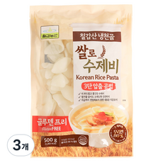 Chilkabnongsan 米製麵疙瘩, 3個, 500g