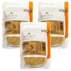 源穀食代 天然低GI椰花蜜糖 400g，無農藥無化學肥，無添加無防腐劑，取代家中精緻糖調味的健康糖, 3包