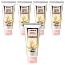 FERNANDA 香氛滋潤護手霜 雪松小蒼蘭 50g 前中後味香調 滋潤呵護雙手, 5條