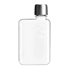 memobottle 筆記本造型環保旅行水瓶, 透明色, 180ml, 1個