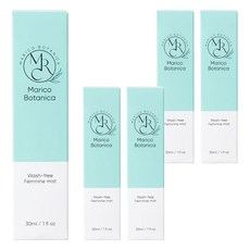 女性免沖洗私密噴霧, 5個, 30ml