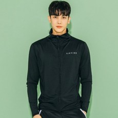 헤링본 남성용 원더 집업 래쉬가드 상의 RC903