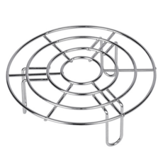 NEREZ 耐樂斯 不鏽鋼蒸架 高腳, 304不鏽鋼材質, 直徑15cm/19cm/23cm, 15cm, 1個