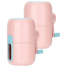 deLi 得力 垂直自動進鉛水車式削鉛筆機 VB102, 粉紅色, 2個