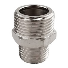 Elephant Waters 沐象 銅異徑接頭 雙外牙 (4分轉6分), 2.5 x 3.5cm, 1個