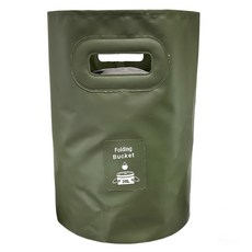 Naturehike 挪客 多用途手提摺疊水桶, 軍綠色