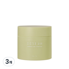 씨스터앤 밤부 케어 토너 패드 70p, 70매입, 3개