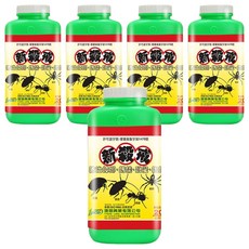 澄朗 新殺戒 殺蟲粉劑 防治蟑螂、螞蟻、跳蚤、蜘蛛, 200g, 5瓶