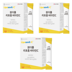 안국약품 리포좀 비타민C 30p, 30포, 3개