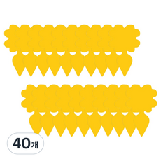 Market Plan 果蠅黏蟲板 驅蟲花盆插式 無, 40個, 3g