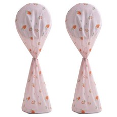 다온셀렉트 스탠드 선풍기 먼지 커버 2p, 핑크딸기