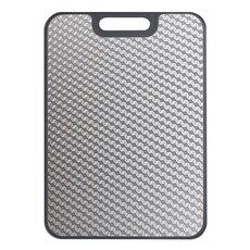 SUNORO 304不鏽鋼抗菌砧板 雙面防霉切菜板, 1個, 銀色