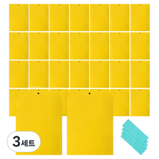 마켓플랜 크롭 초강력 해충 끈끈이 트랩 30p 세트 25 x 30 cm, 3세트