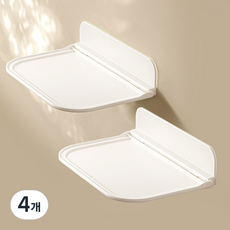 浴室折疊式手機置物架 BRP077, 白色, 4個